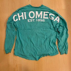 Turquoise Chi Omega Spirit Jersey